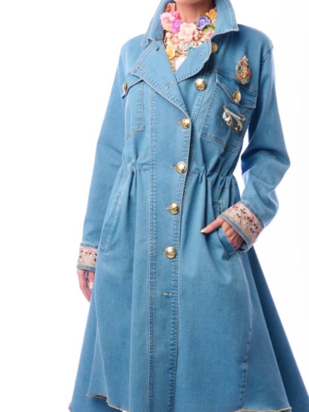 Monte Carlo Denim Coat